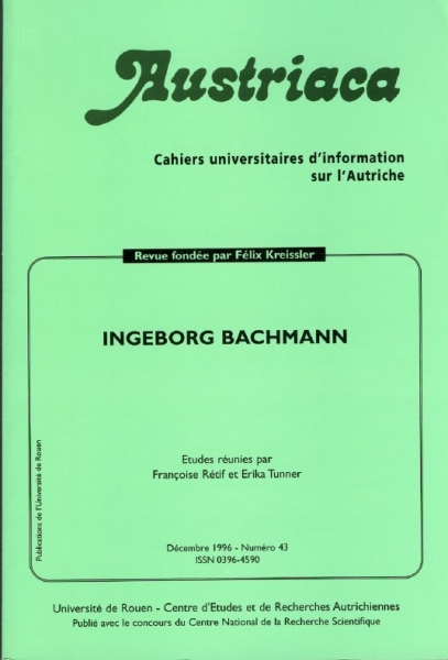 Ingeborg Bachmann, Revue Austriaca n°43